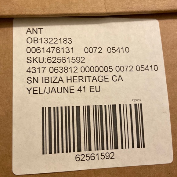 NIB Anthropologie High-top Sneakers - Picture 3 of 3